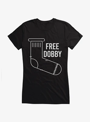 Harry Potter Free Dobby Sock Girls T-Shirt