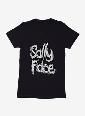 Sally Face Bold Title Script Womens T-Shirt