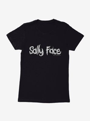 Sally Face Title Script Womens T-Shirt