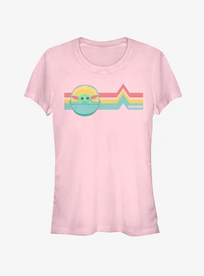 Star Wars The Mandalorian Rainbow Child Girls T-Shirt