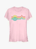 Star Wars The Mandalorian Rainbow Child Girls T-Shirt