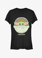 Star Wars The Mandalorian Child Cute Bassinet Girls T-Shirt