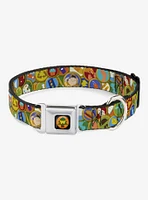 Disney Pixar Up Stacked Wilderness Explorers Badges Dog Collar Seatbelt Buckle