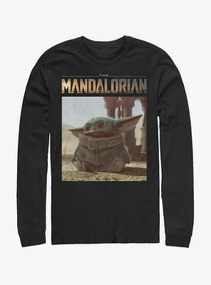 Star Wars The Mandalorian Child All Smiles Long-Sleeve T-Shirt