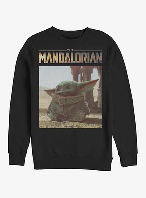 Star Wars The Mandalorian Child All Smiles Sweatshirt