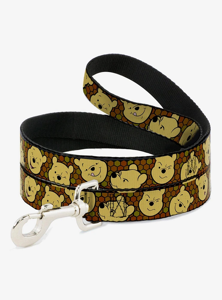 Disney Winnie the Pooh Expressions Honeycomb Dog Leash