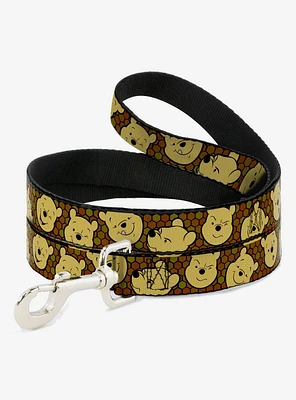 Disney Winnie the Pooh Expressions Honeycomb Dog Leash