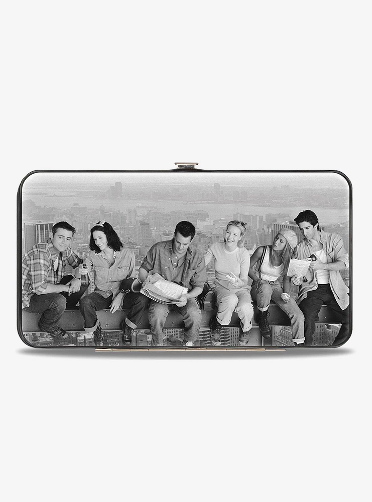 Friends Lunch On A Skyscraper Hinge Wallet