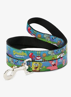 Spongebob Squarepants And Friends Logo Dog Leash