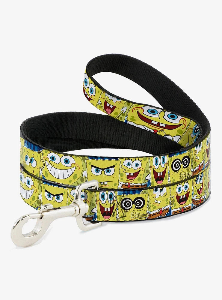 Spongebob Squarepants Expressions Dog Leash