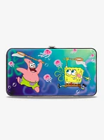 Spongebob Squarepants Patrick Jellyfishing Hinge Wallet