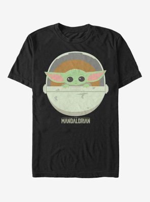Star Wars The Mandalorian Child Cute Bassinet T-Shirt