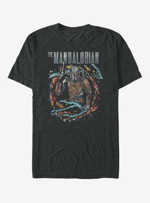 Star Wars The Mandalorian Brutal Surroundings T-Shirt