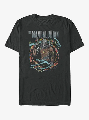 Star Wars The Mandalorian Brutal Surroundings T-Shirt