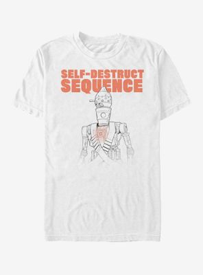 Star Wars The Mandalorian Self Destruct IG-11 T-Shirt