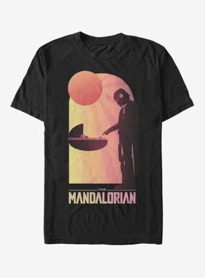 Star Wars The Mandalorian Child A Warm Meeting T-Shirt