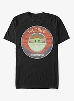 Star Wars The Mandalorian Child Bassinet Badge T-Shirt