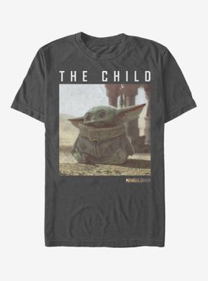 Star Wars The Mandalorian Child Green T-Shirt