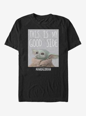 Star Wars The Mandalorian Child My Good Side T-Shirt