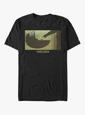 Star Wars The Mandalorian Child Touch Close Up T-Shirt