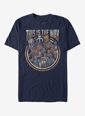 Star Wars The Mandalorian This Is Way Group T-Shirt