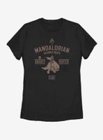 Star Wars The Mandalorian Blurrg Rider Womens T-Shirt