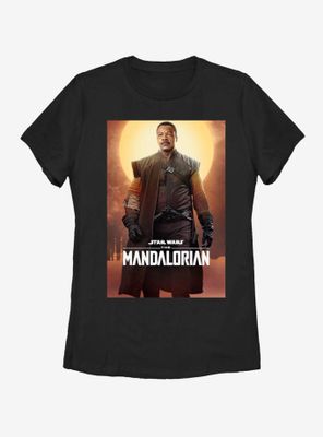Star Wars The Mandalorian Carga Poster Womens T-Shirt
