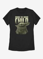 Star Wars The Mandalorian Green Child Womens T-Shirt