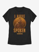 Star Wars The Mandalorian Kuill Has Spoken Womens T-Shirt