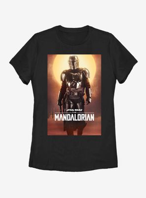 Star Wars The Mandalorian Main Poster Womens T-Shirt