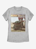 Star Wars The Mandalorian Child All Smiles Womens T-Shirt