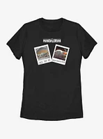 Star Wars The Mandalorian Child Travel Pics Womens T-Shirt