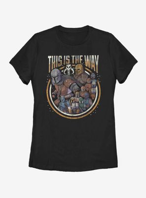 Star Wars The Mandalorian This Is Way Group Womens T-Shirt