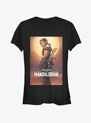 Star Wars The Mandalorian Cara Dune Poster Girls T-Shirt