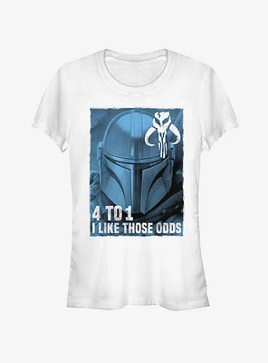 The Mandalorian Good Odds Girls T-Shirt