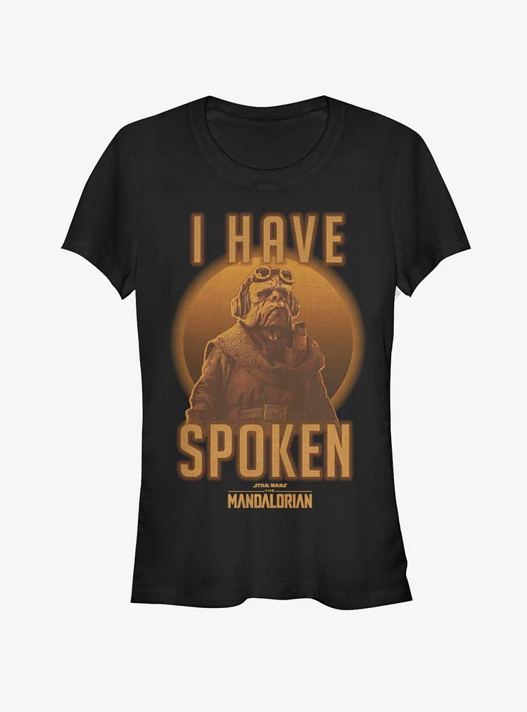 The Mandalorian Kuill Has Spoken Girls T-Shirt