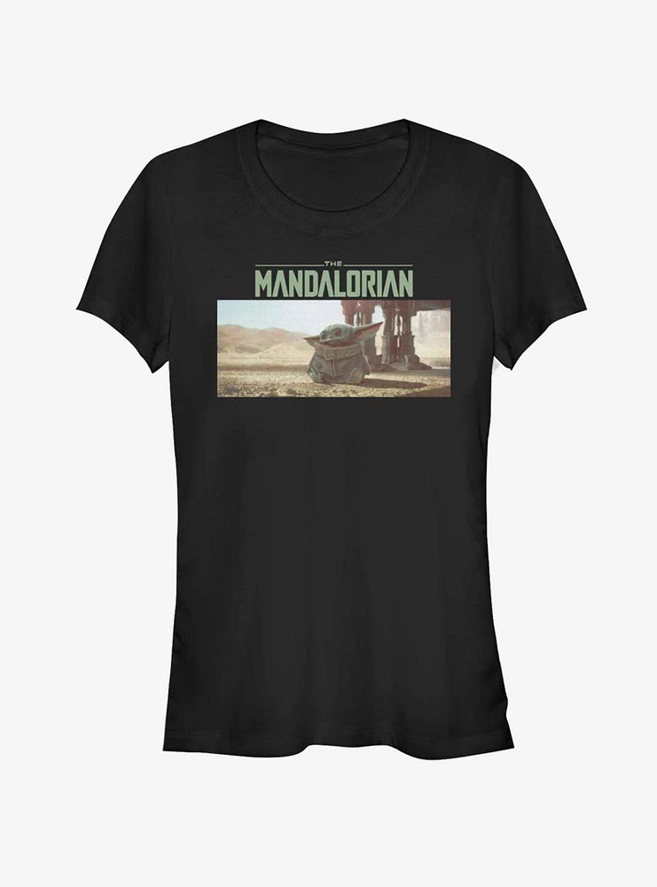 Star Wars The Mandalorian Child Still Looking Girls T-Shirt