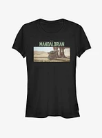 Star Wars The Mandalorian Child Still Looking Girls T-Shirt