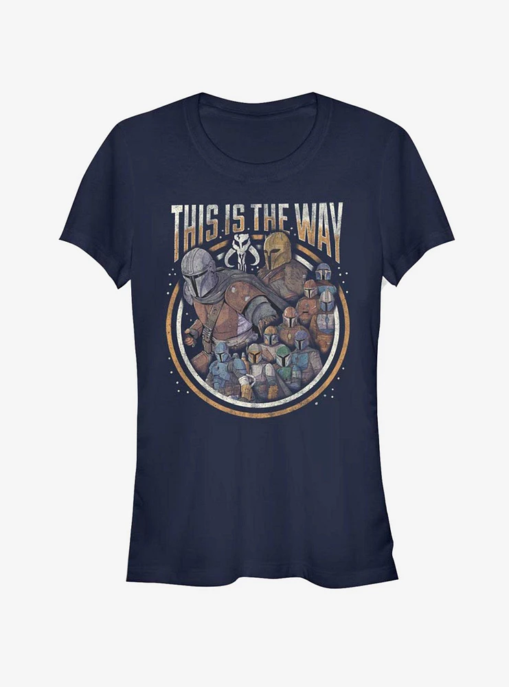 Star Wars The Mandalorian This Is Way Group Girls T-Shirt