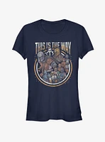 Star Wars The Mandalorian This Is Way Group Girls T-Shirt