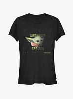 The Mandalorian Unknown Species Girls T-Shirt