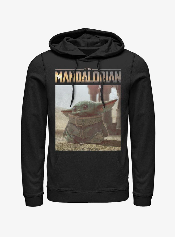 The Mandalorian Name Logo and Child Hoodie