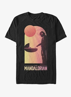 Star Wars The Mandalorian A Warm Meeting T-Shirt