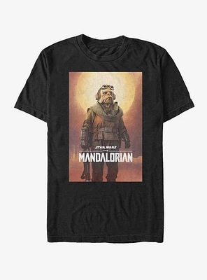 The Mandalorian Alien Poster T-Shirt