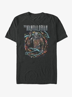 The Mandalorian Brutal Sorrounding T-Shirt