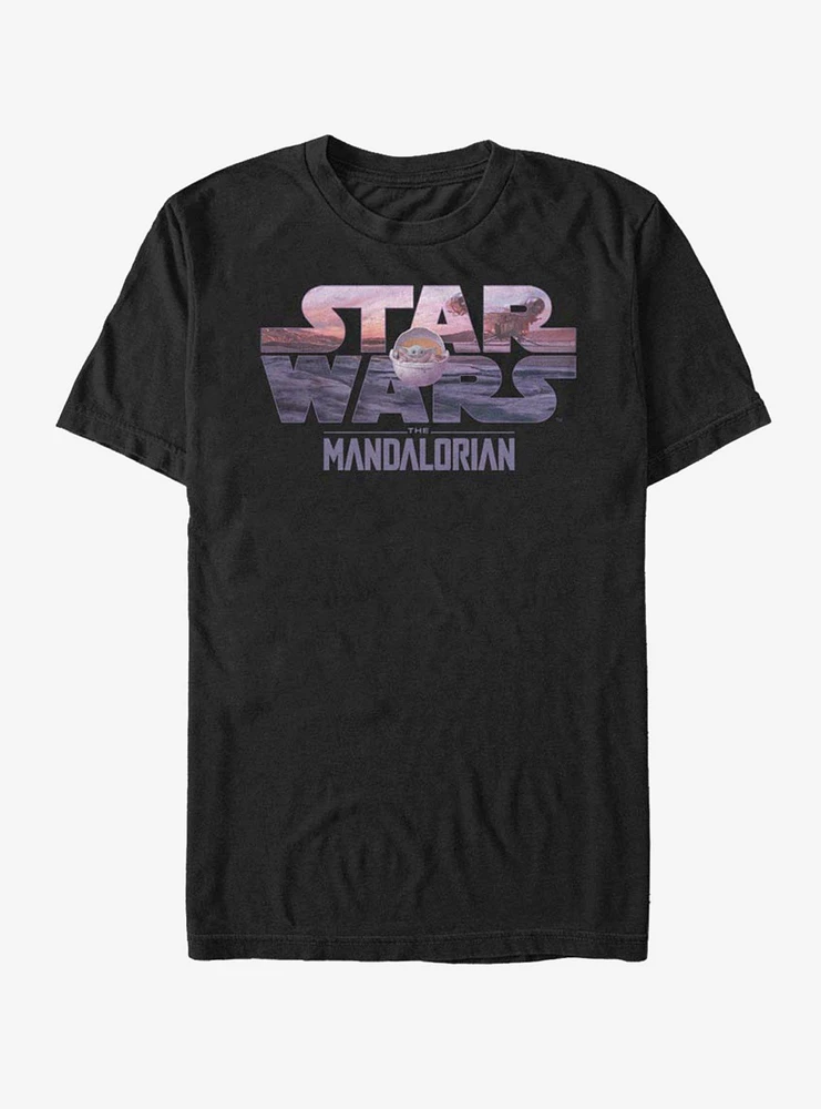 The Mandalorian Child Logo Fill T-Shirt