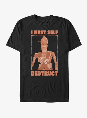 The Mandalorian Red Destruct T-Shirt