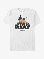 Star Wars The Mandalorian Sunset Duo T-Shirt