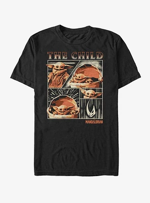 The Mandalorian Child Panel T-Shirt