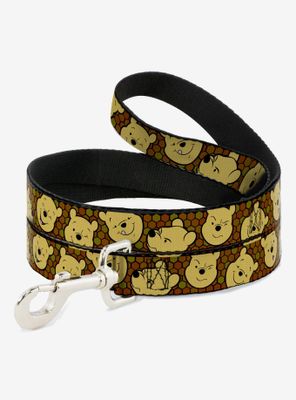 Disney Winnie The Pooh Expressions Honeycomb Dog Leash